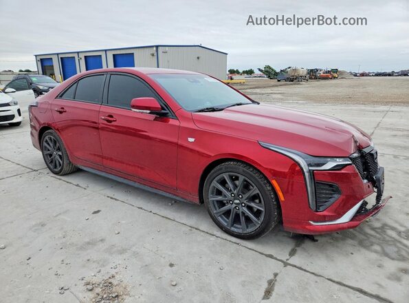 1G6DC5RK3N0121674 2022 CADILLAC CT4 Красный Передняя правая четверть