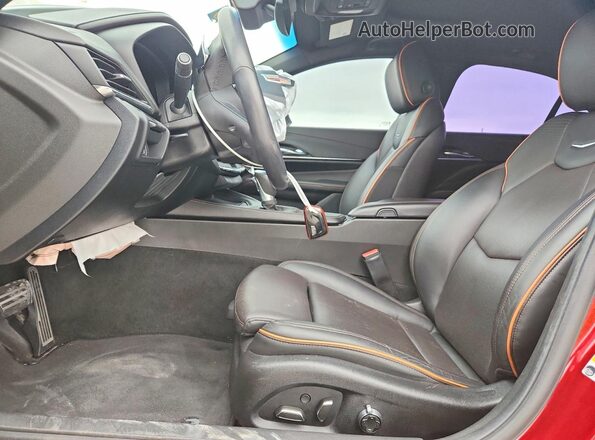 1G6DC5RK3N0121674 2022 CADILLAC CT4 Красный Вид салона спереди