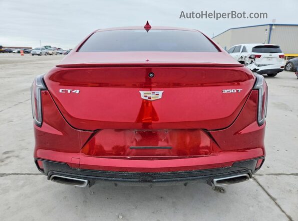 1G6DC5RK3N0121674 2022 CADILLAC CT4 Красный Вид сзади