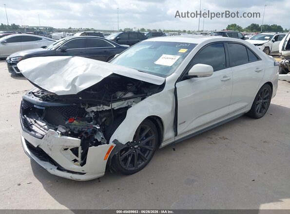 1G6DD5RL7M0144282 2021 CADILLAC CT4 Белый Передняя левая четверть