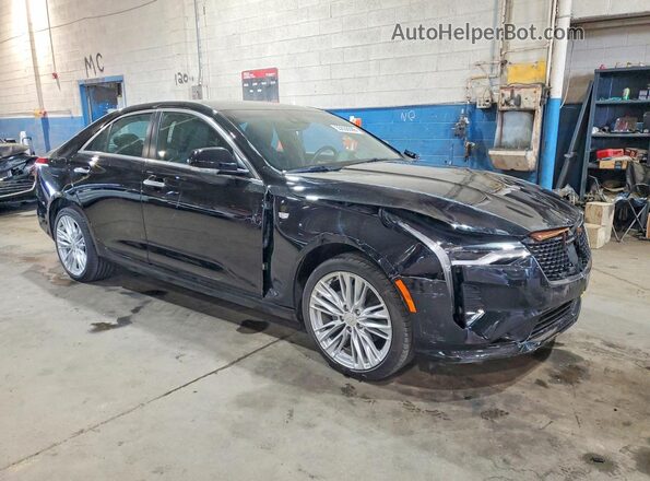 1G6DF5RK0M0145503 2021 CADILLAC CT4 Черный Передняя правая четверть