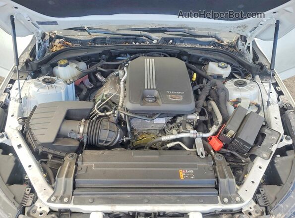1G6DF5RK8P0140263 2023 CADILLAC CT4 White Vista interior trasera