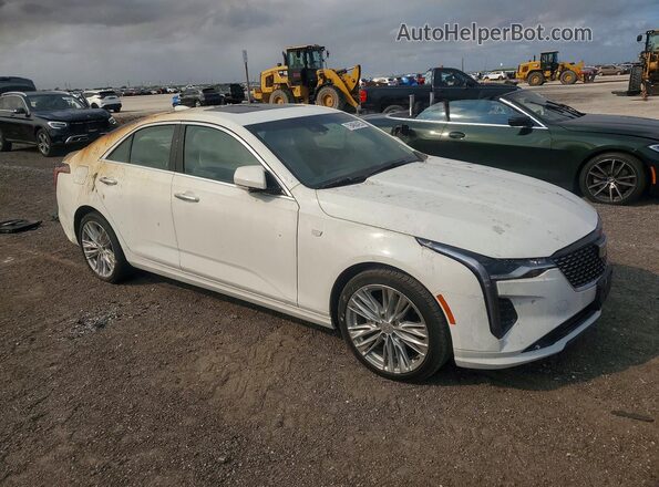 1G6DF5RK8P0140263 2023 CADILLAC CT4 White Delantero derecho