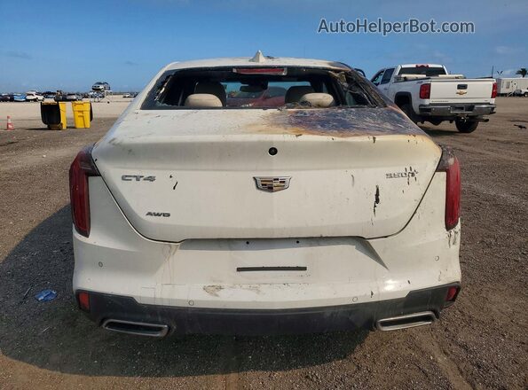 1G6DF5RK8P0140263 2023 CADILLAC CT4 White Vista trasera