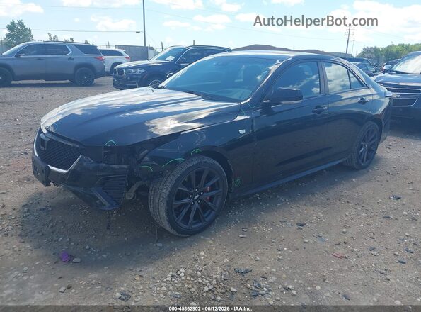 1G6DG5RK0R0124929 2024 CADILLAC CT4 Черный Передняя левая четверть