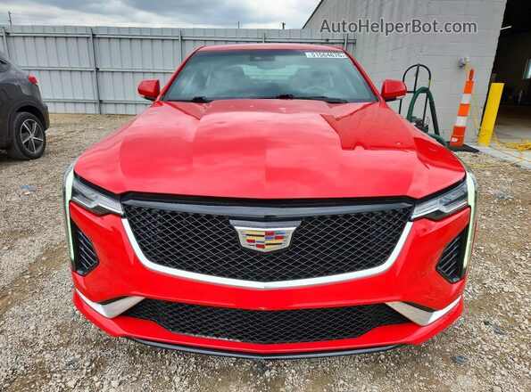 1G6DG5RK7M0105822 2021 CADILLAC CT4 Red Vista frontal