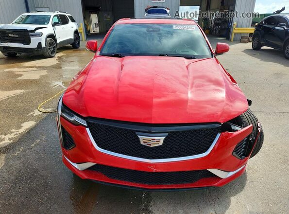 1G6DG5RK8M0107630 2021 CADILLAC CT4 Red Вид спереду