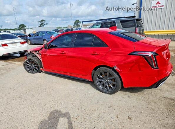 1G6DG5RK8M0107630 2021 CADILLAC CT4 Red Задня ліва чверть