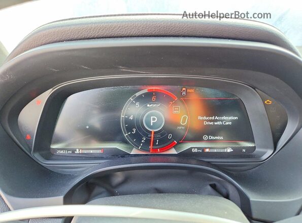 1G6DH5RL0N0102056 2022 CADILLAC CT4 Синий Вид щитка приборов