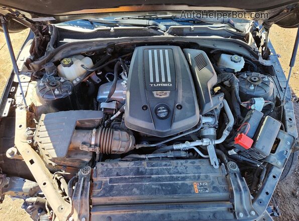 1G6DH5RL2N0129775 2022 CADILLAC CT4 Черный Вид задней части салона