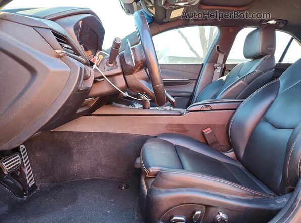 1G6DH5RL2N0129775 2022 CADILLAC CT4 Черный Вид салона спереди