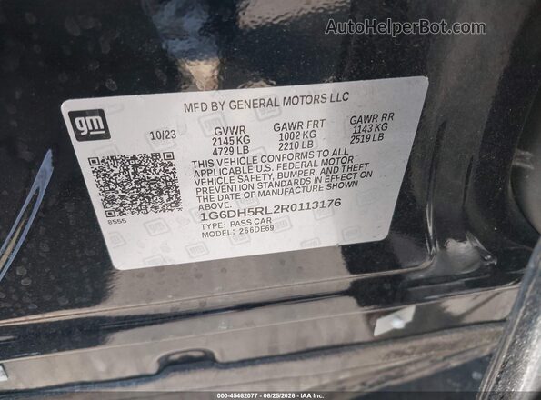 1G6DH5RL2R0113176 2024 CADILLAC CT4 Black Вид підкапотного простору