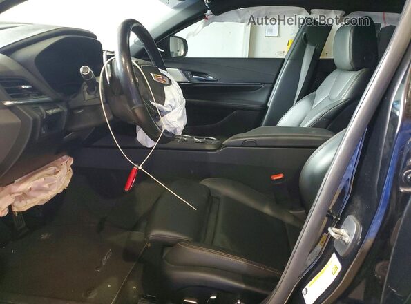 1G6DH5RL9M0127701 2021 CADILLAC CT4 Black Front interior view