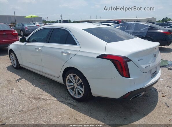 1G6DJ5RK7S0117838 2025 CADILLAC CT4 White უკანა მარცხენა
