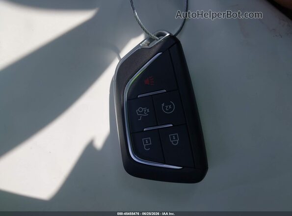 1G6DJ5RK7S0117838 2025 CADILLAC CT4 White წინა პანელის ხედი