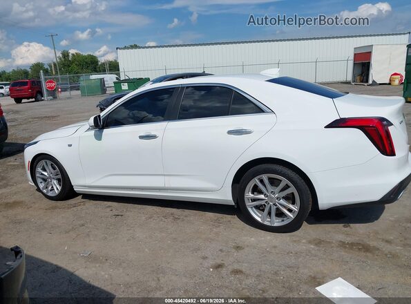1G6DJ5RKXM0145040 2021 CADILLAC CT4 Белый Панорамный вид салона 360°