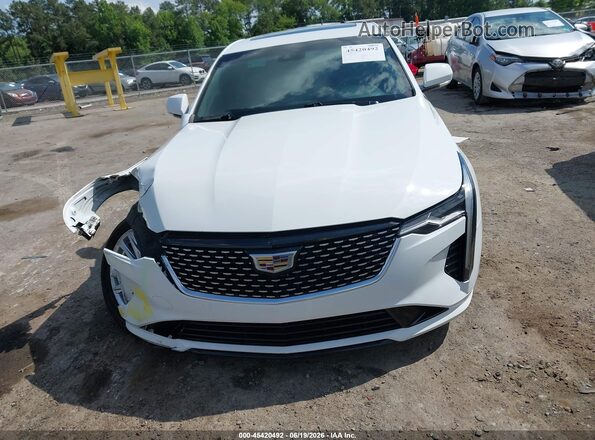1G6DJ5RKXM0145040 2021 CADILLAC CT4 Белый Вид щитка приборов