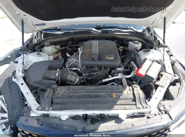 1G6DJ5RKXM0145040 2021 CADILLAC CT4 Белый Вид сзади