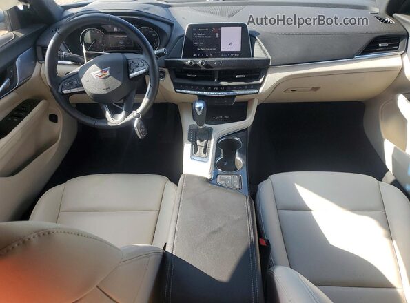 1G6DJ5RKXR0125152 2024 CADILLAC CT4 Серебряный Вид панели приборов