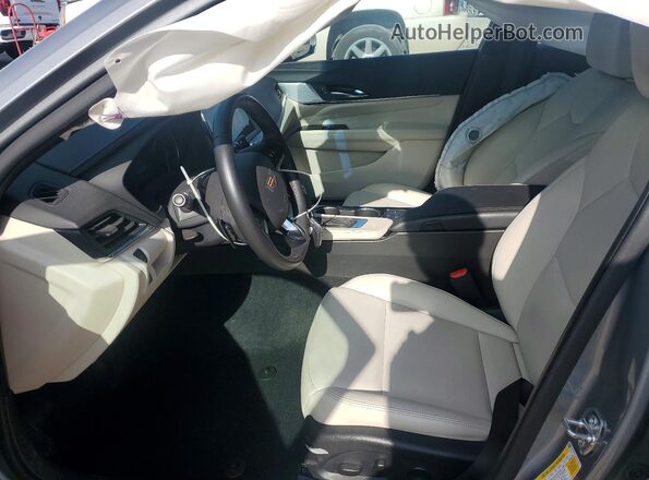 1G6DJ5RKXR0125152 2024 CADILLAC CT4 Серебряный Вид салона спереди