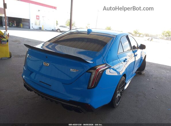1G6DL5RP4P0511035 2023 CADILLAC CT4 Blue Задня права чверть