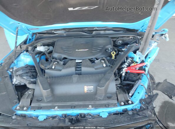 1G6DL5RP4P0511035 2023 CADILLAC CT4 Blue Вид ззаду