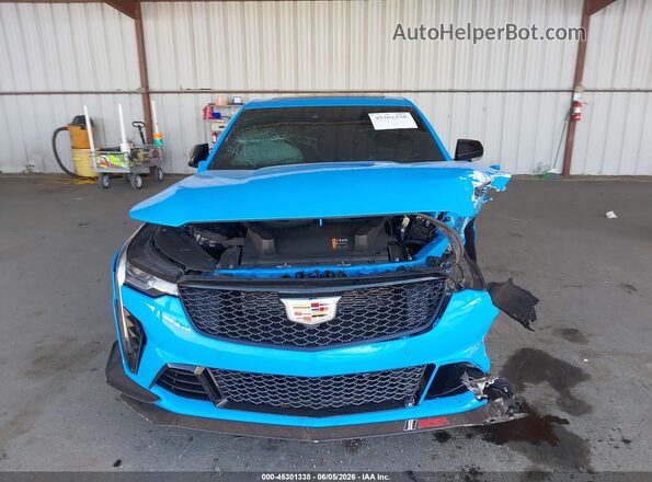 1G6DL5RP4P0511035 2023 CADILLAC CT4 Blue Вид панелі приладів