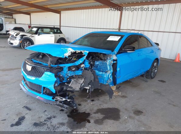 1G6DL5RP4P0511035 2023 CADILLAC CT4 Blue Передня ліва чверть