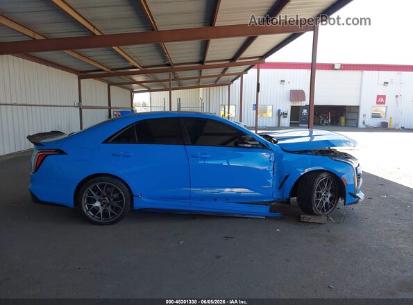 1G6DL5RP4P0511035 2023 CADILLAC CT4 Blue Вид щитка приладів