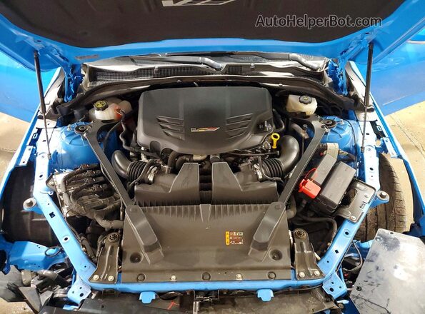 1G6DL5RP7P0410166 2023 CADILLAC CT4 Blue Սալոնի հետևի տեսք