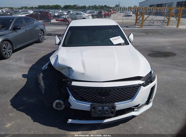 1G6DM5RK0L0151323 2020 CADILLAC CT5 White Vista del salpicadero
