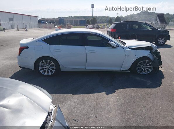 1G6DM5RK0L0151323 2020 CADILLAC CT5 White Vista del cuadro de instrumentos