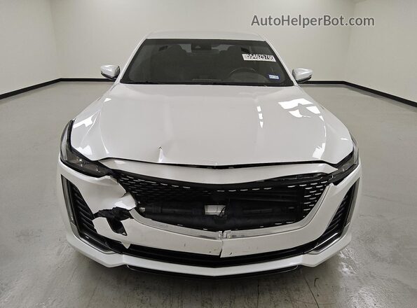 1G6DM5RK1P0115243 2023 CADILLAC CT5 White Панорамний вид салону 360°