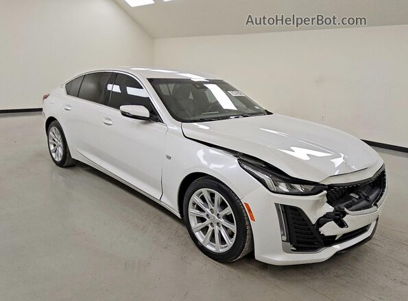 1G6DM5RK1P0115243 2023 CADILLAC CT5 White Передня права чверть