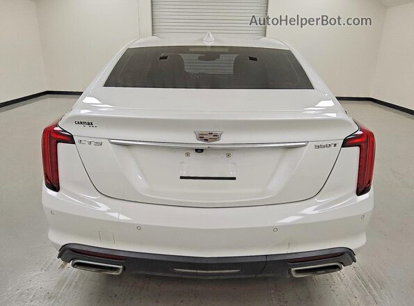 1G6DM5RK1P0115243 2023 CADILLAC CT5 White Вид ззаду