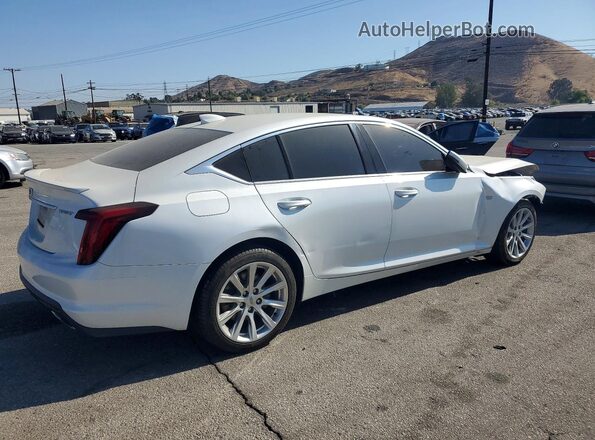 1G6DM5RK7M0116005 2021 CADILLAC CT5 Белый Задняя правая четверть