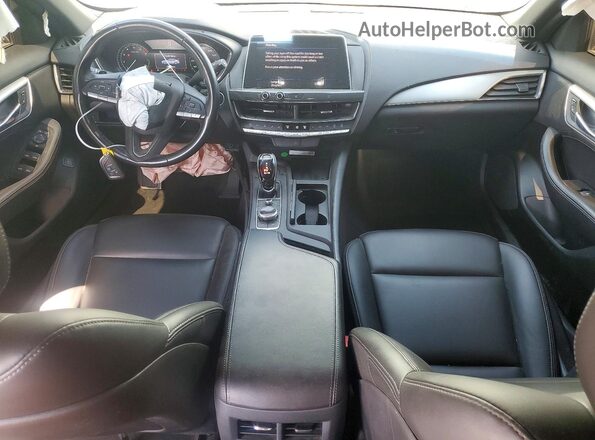 1G6DM5RK7M0116005 2021 CADILLAC CT5 Белый Вид панели приборов
