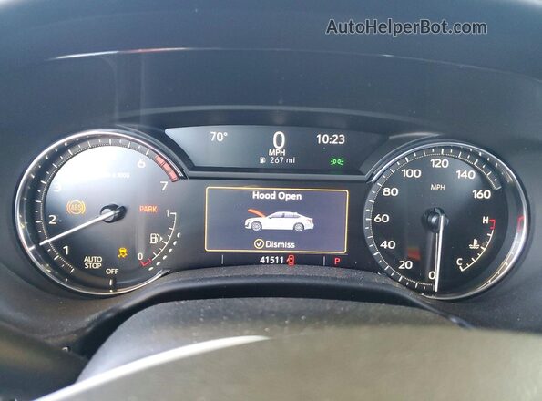 1G6DM5RKXN0118106 2022 CADILLAC CT5 Red Instrument cluster view