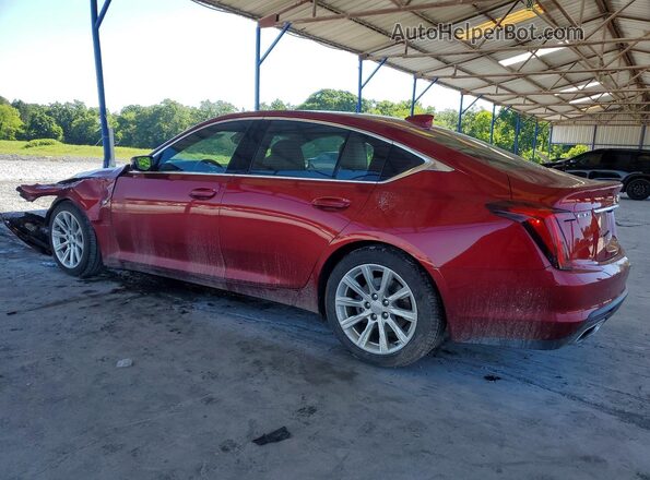 1G6DM5RKXN0118106 2022 CADILLAC CT5 Red Rear left