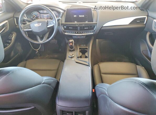 1G6DM5RKXN0118106 2022 CADILLAC CT5 Red Dashboard view