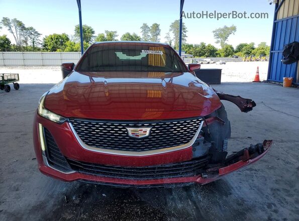 1G6DM5RKXN0118106 2022 CADILLAC CT5 Red Front view