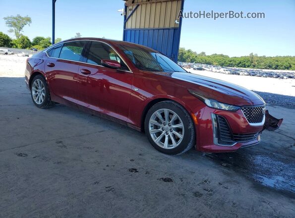 1G6DM5RKXN0118106 2022 CADILLAC CT5 Red Front right