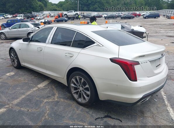 1G6DN5RK3L0139230 2020 CADILLAC CT5 White უკანა მარცხენა