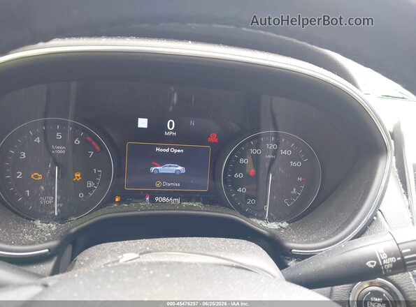 1G6DN5RK3L0139230 2020 CADILLAC CT5 White უკანა სავარძლების ხედი