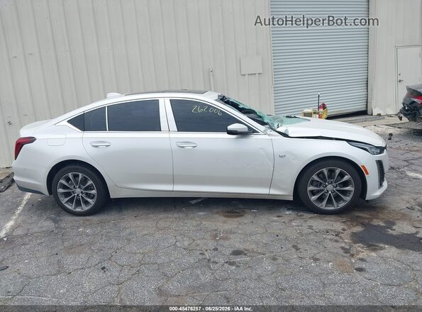 1G6DN5RK3L0139230 2020 CADILLAC CT5 White უკანა სალონის ხედი