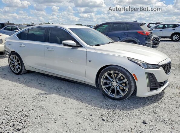1G6DN5RK6L0127444 2020 CADILLAC CT5 Белый Передняя правая четверть