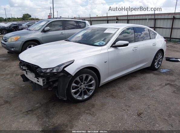 1G6DN5RK7N0119033 2022 CADILLAC CT5 White Front left