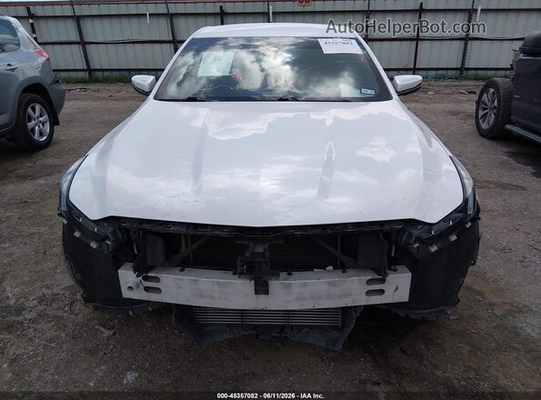 1G6DN5RK7N0119033 2022 CADILLAC CT5 White Instrument cluster view