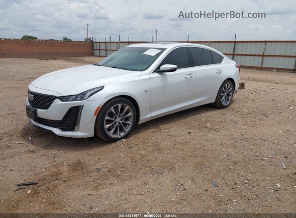 1G6DN5RKXM0130834 2021 CADILLAC CT5 White Передня ліва чверть