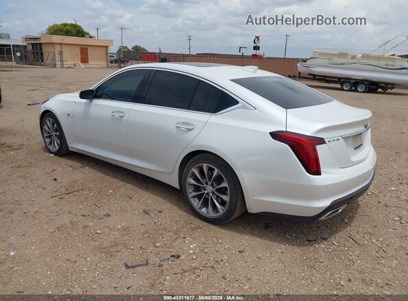 1G6DN5RKXM0130834 2021 CADILLAC CT5 White Задня ліва чверть